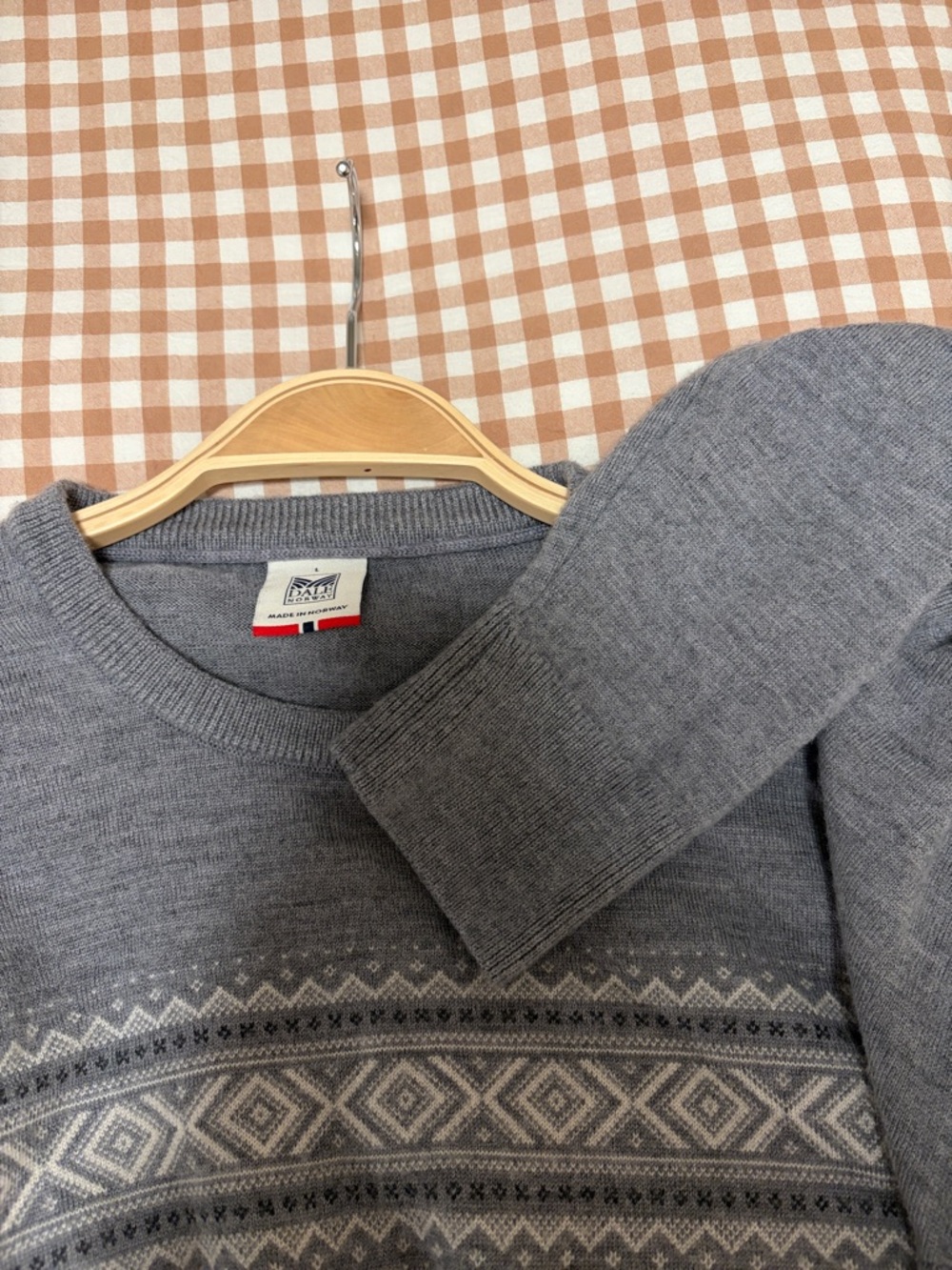 Dale of Norway Merino Wool Sverre Sweater Soft Quiet Luxury Classic Norwegian